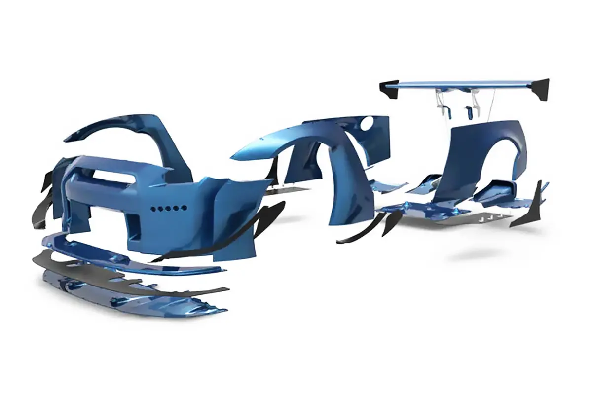 Greddy Rocket Bunny Widebody Kit Aero V1 For R35 Gtr (17020635) 1