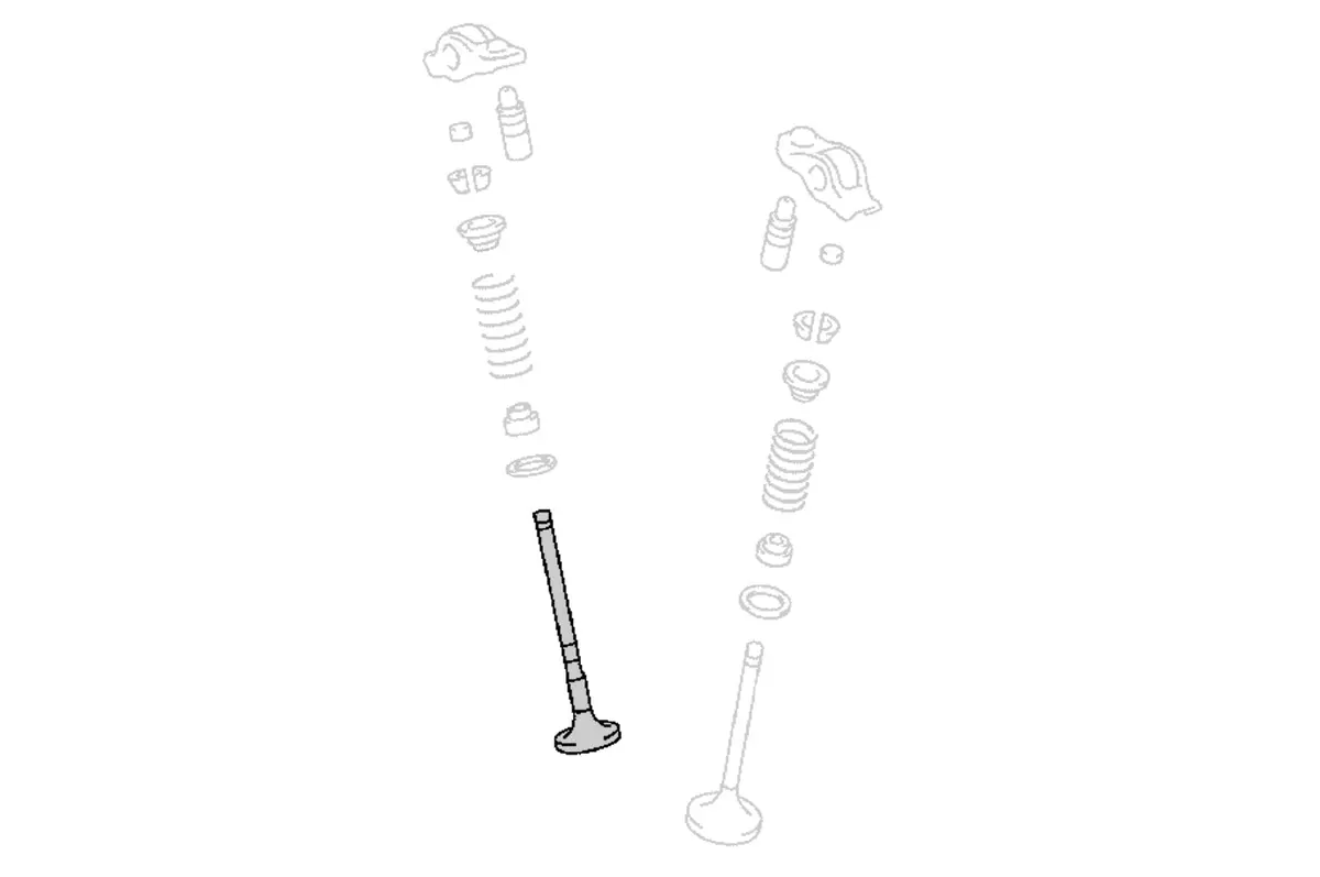 Toyota Oem Valve (Exhaust) For Gr Corolla (1371518020) 1