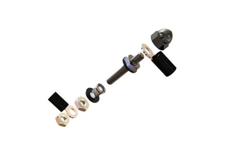 Radium Electrical Bulkhead Stud Kit (Pack Of 6) (17-0048) 2