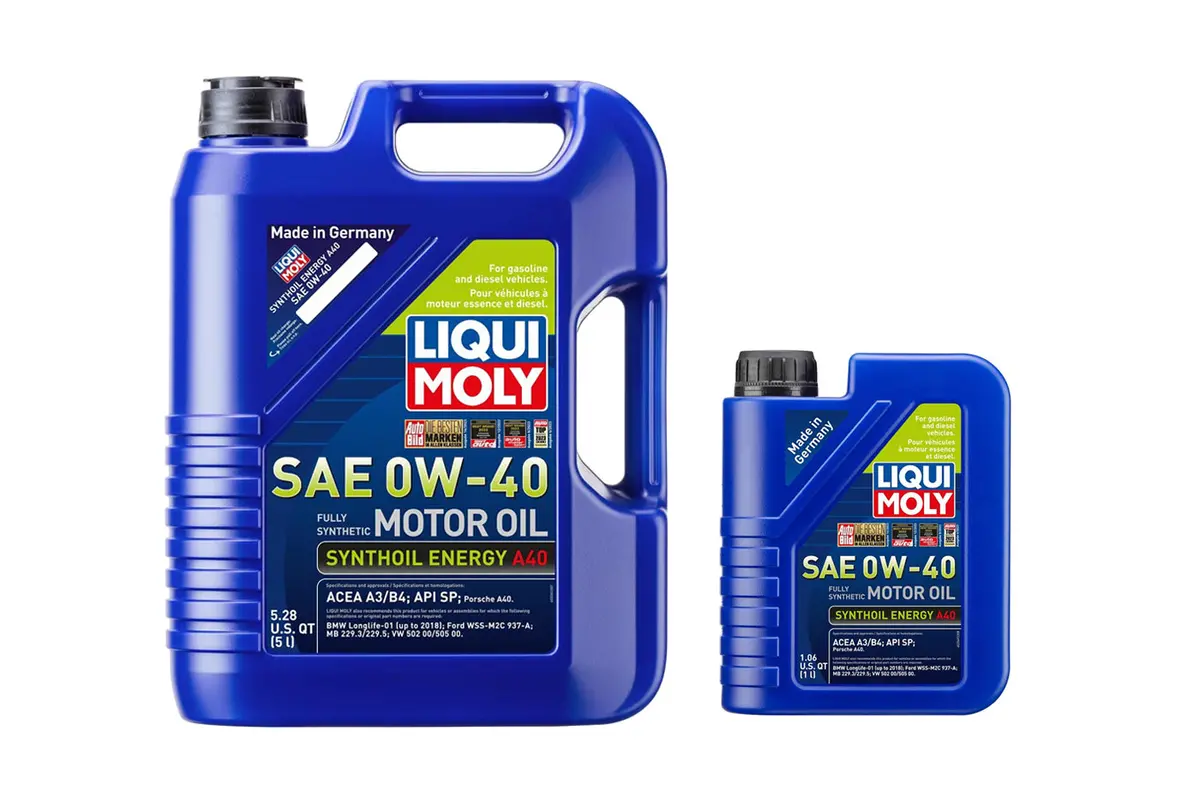 Liqui Moly Synthoil Energy A40 Engine Oil 0W-40 1