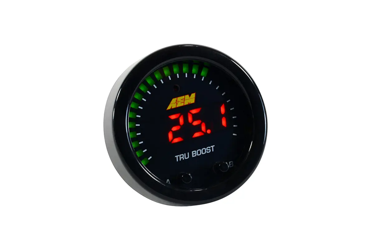 Aem X-Series Tru-Boost Controller Gauge (30-0352) 1