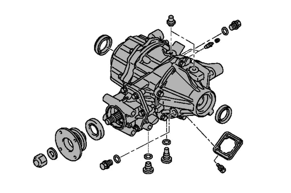 Mitsubishi Oem Rear Diff For Evo X (3501A121) 1