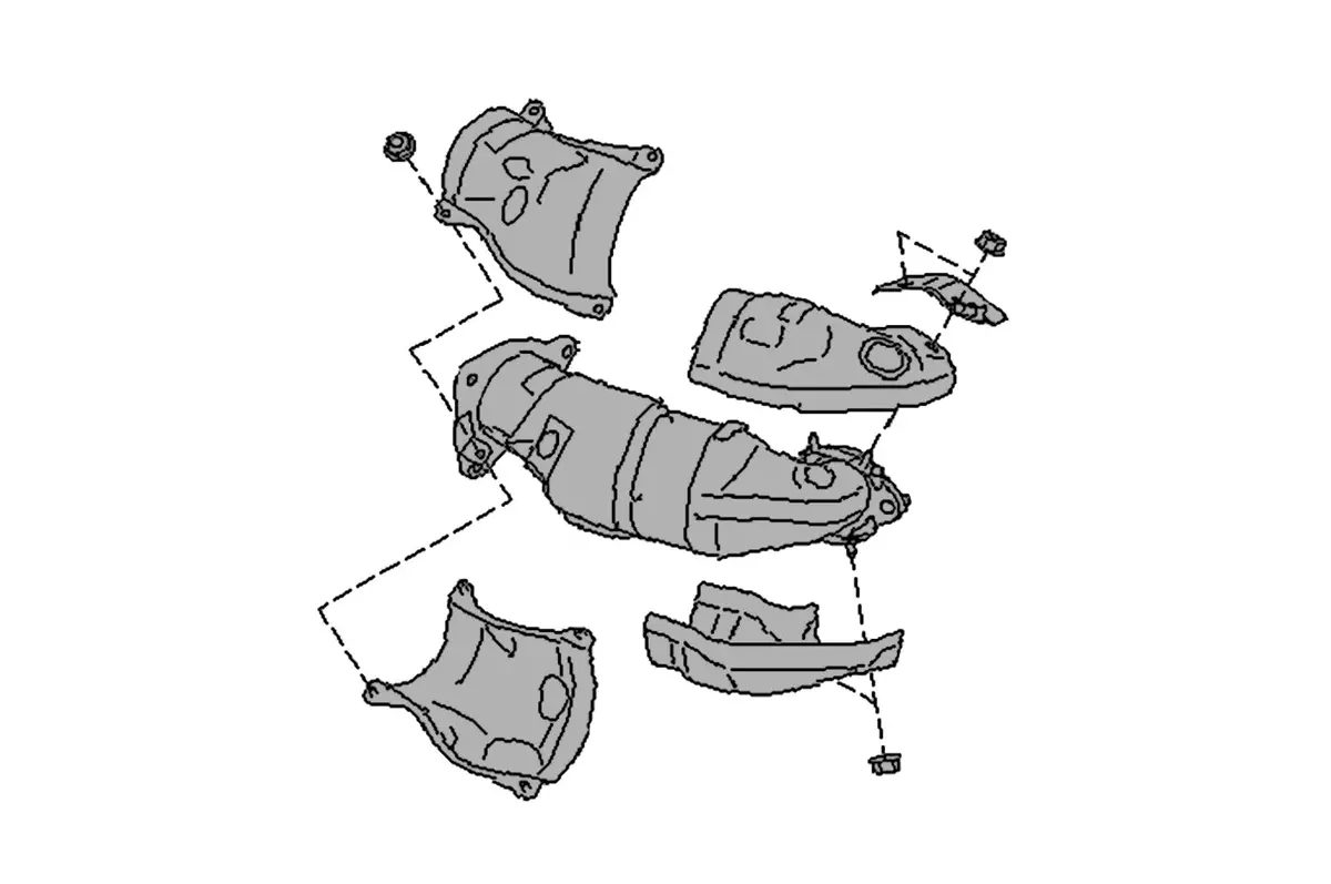 Subaru Oem Catalytic Converter For 2022+ Wrx (44612Aa981) 1