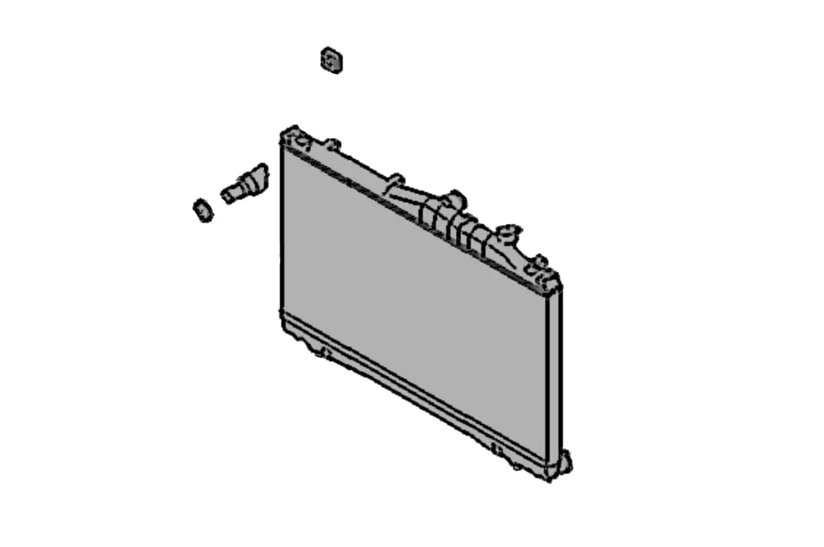 Subaru Oem Radiator For 2022+ Wrx (45111Vc000) 1