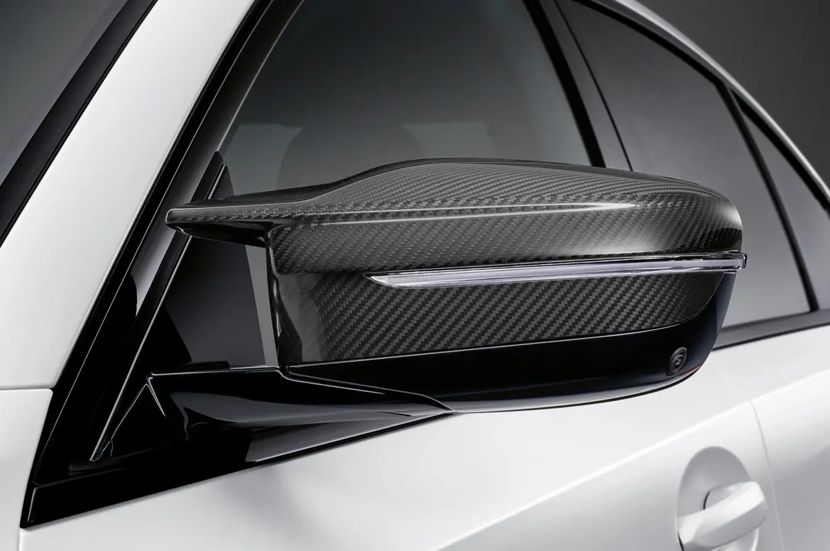 Bmw M Performance Carbon Fiber Mirror Caps For G8x M3/M4 1