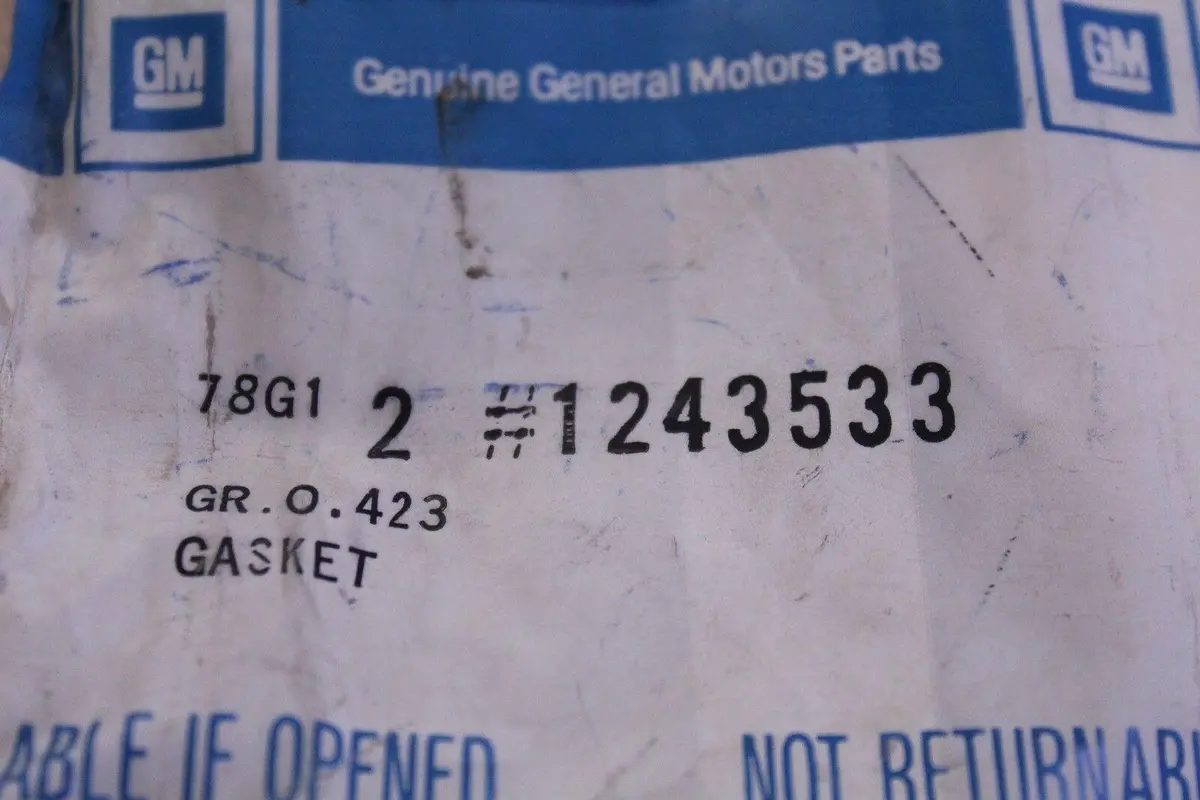 1243533 - Gasket - General Motors Set Of 2 1