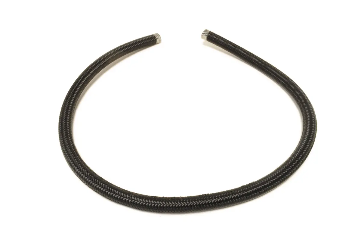 Russell Proclassic Ii Black Nylon Hose -8An 3 Foot (632105) *Out Of Stock* 1