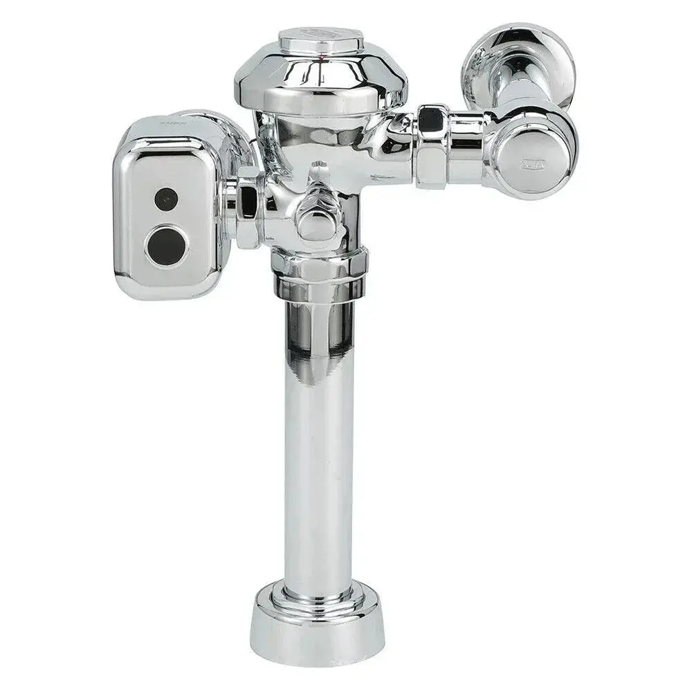 Zurn Zems6000av-Het.0002 Hardwired Sensor Flush Valve 1.28 Gpf , Chrome 1
