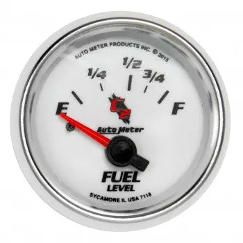 Fuel Level: 16-158 Ω - C2 Air-Core Gauge (2 1/16") 2