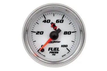 Fuel Pressure: 0-100 Psi - C2 Stepper Motor Gauge (2 1/16") 1