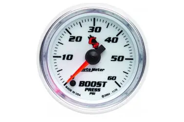 Boost: 0-60 Psi - C2 Stepper Motor Gauge (2 1/16") 1