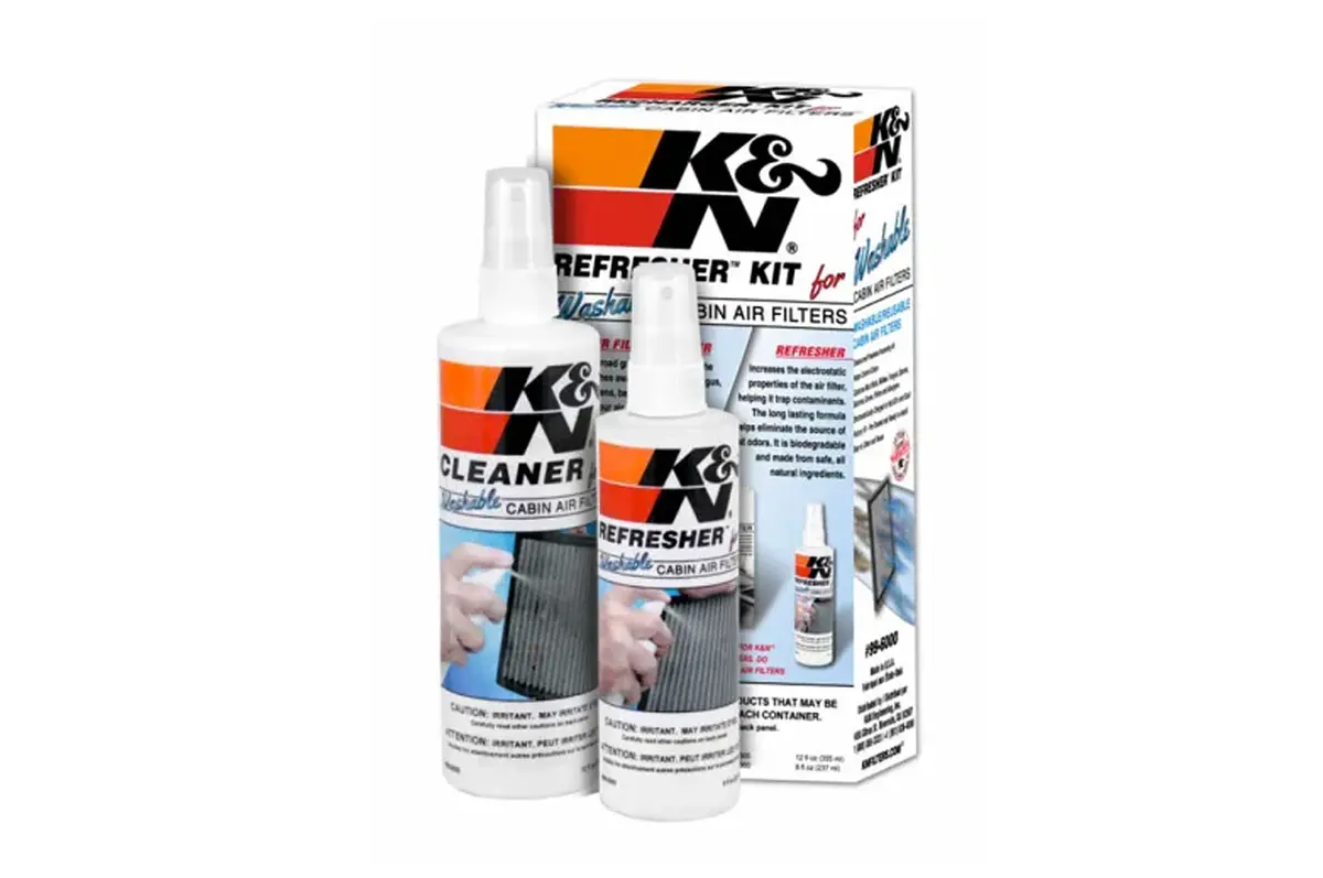 K&N Cabin Filter Cleaning Kit (99-6000) 1