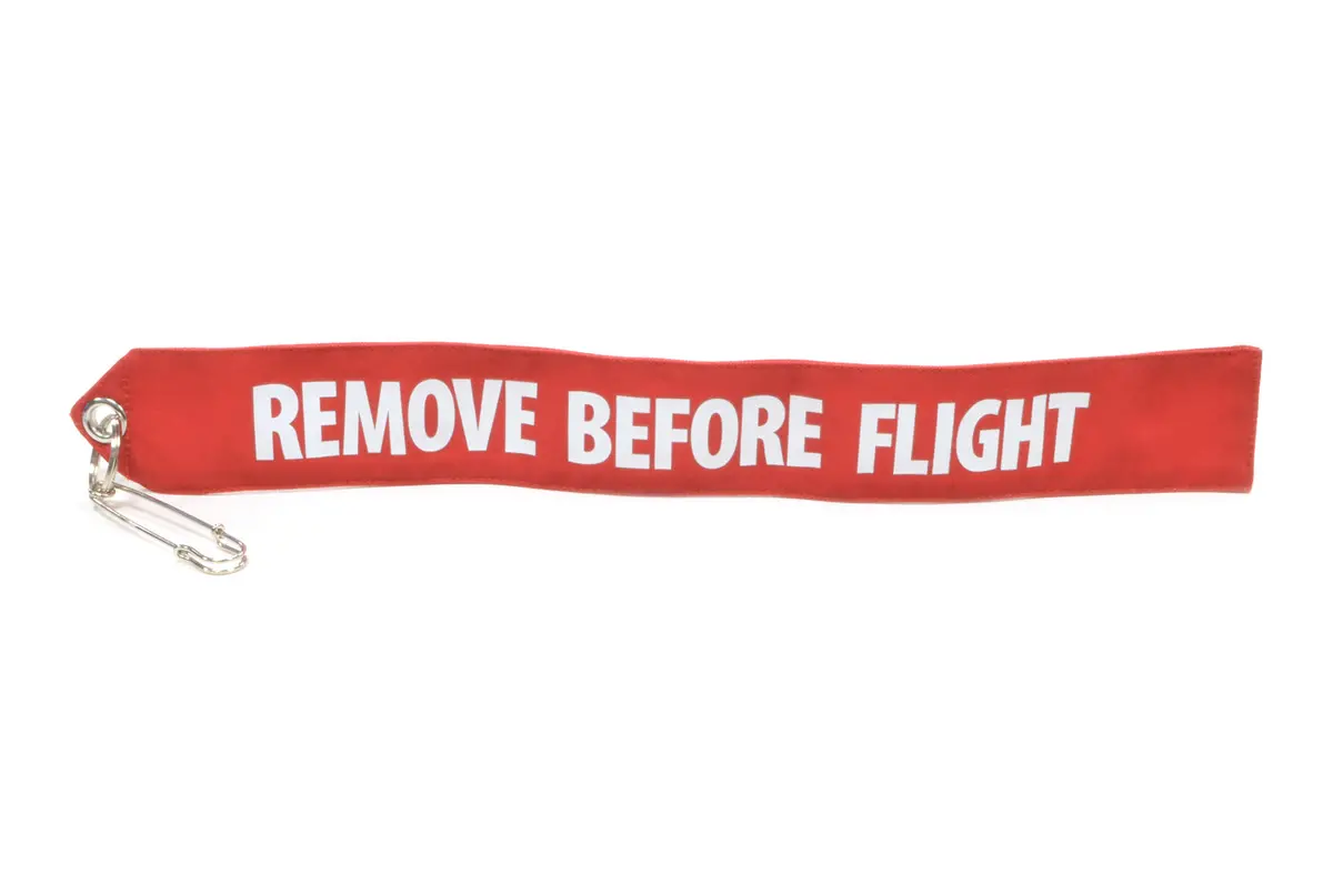 Mr. Gasket Parachute Remove Before Flight Warning Flag (Acc-6001) 1