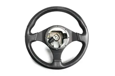 Mitsubishi Oem Evo 9 Black Momo Steering Wheel (Mn100378xb) 1