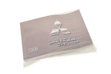 Mitsubishi Oem Owner's Manual For Evo 9 (Mssp006c06) *Discontinued* 1
