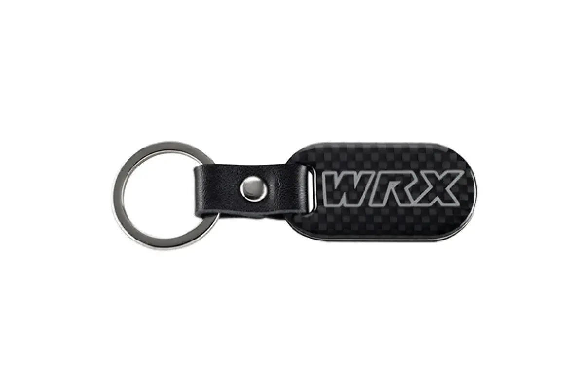 Subaru Oem Carbon Fiber Wrx Keychain (Soa342l157) 1
