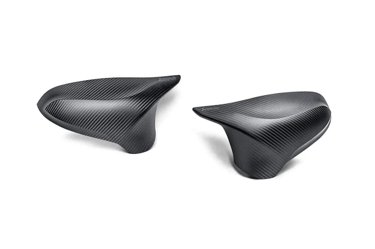 Akrapovic Carbon Fiber Mirror Caps For F8x M2 M3 M4 1