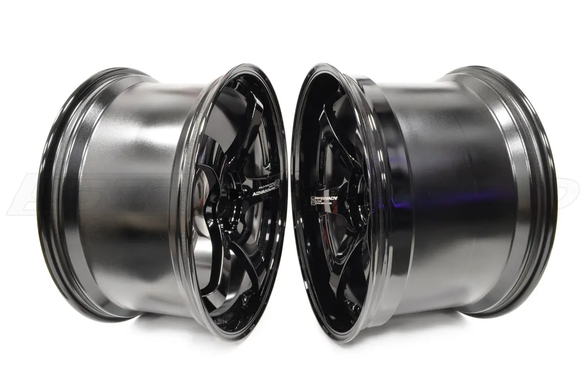 Advan Gt Wheels Set Of 4 Gloss Black For R35 Gtr 2