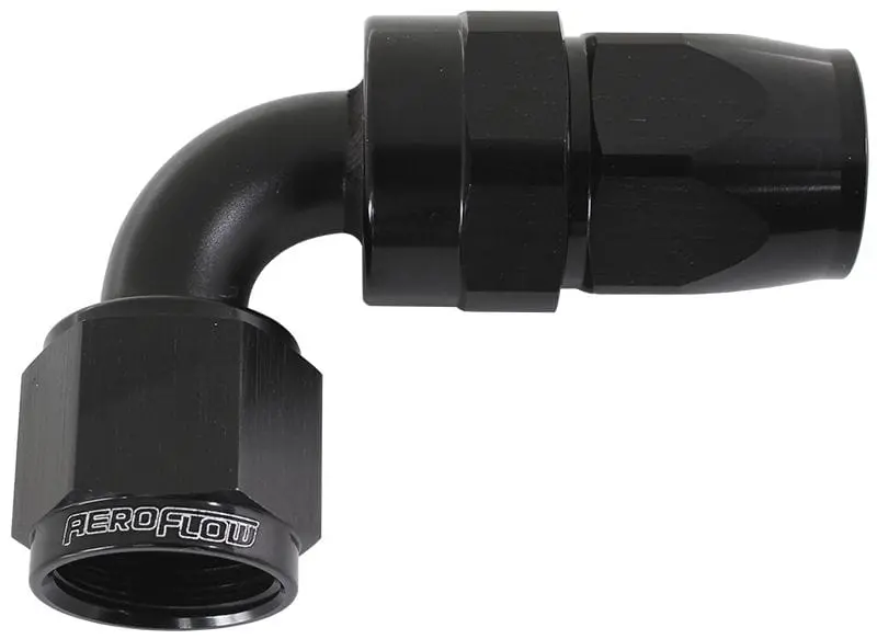 200 Series Af203-03Dblk Ptfe 90° Hose Fitting (-3An, Black) 1