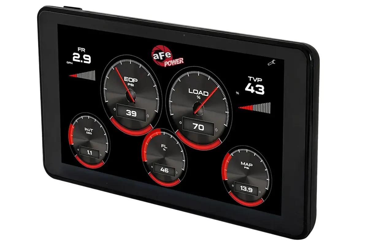 Afe Agd Advanced Gauge Display Monitor 5.5" Screen For Gen2 Ford Raptor (77-91001) 1
