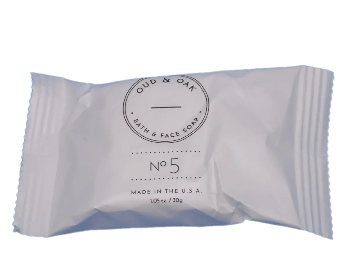Aloe Oak Face & Body Soap 1 Oz Guest Amenities Supplies - Personal Care 1