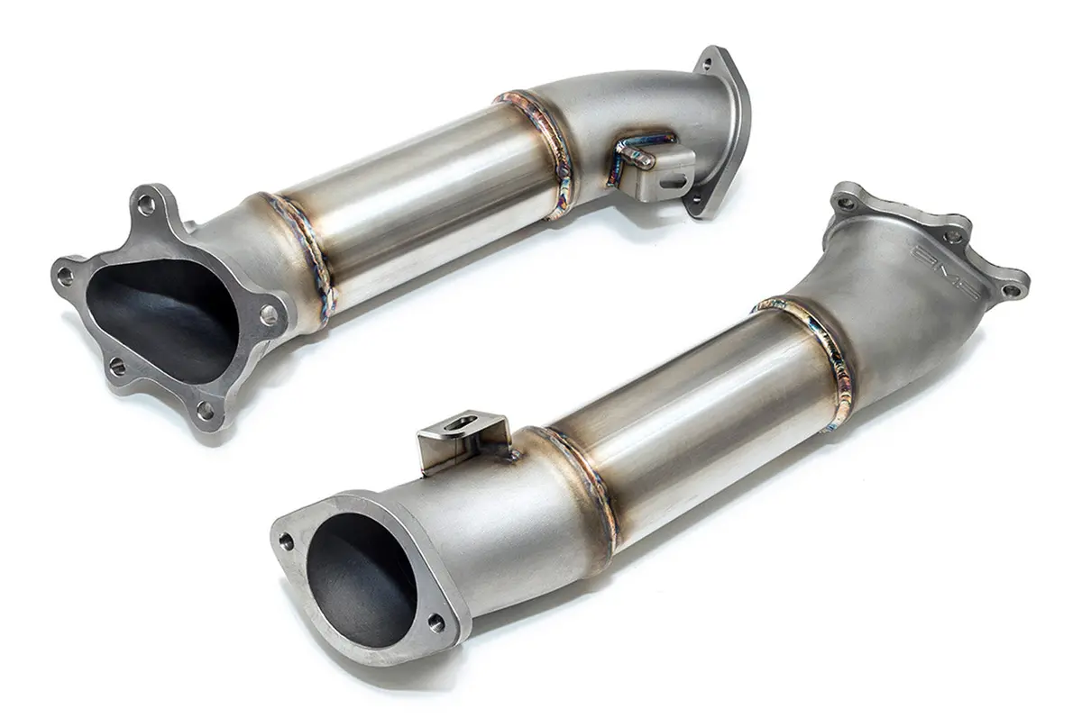 Ams Alpha Performance R35 Gtr Wide Mouth Race Downpipes (Alp.07.05.0001-1) 1
