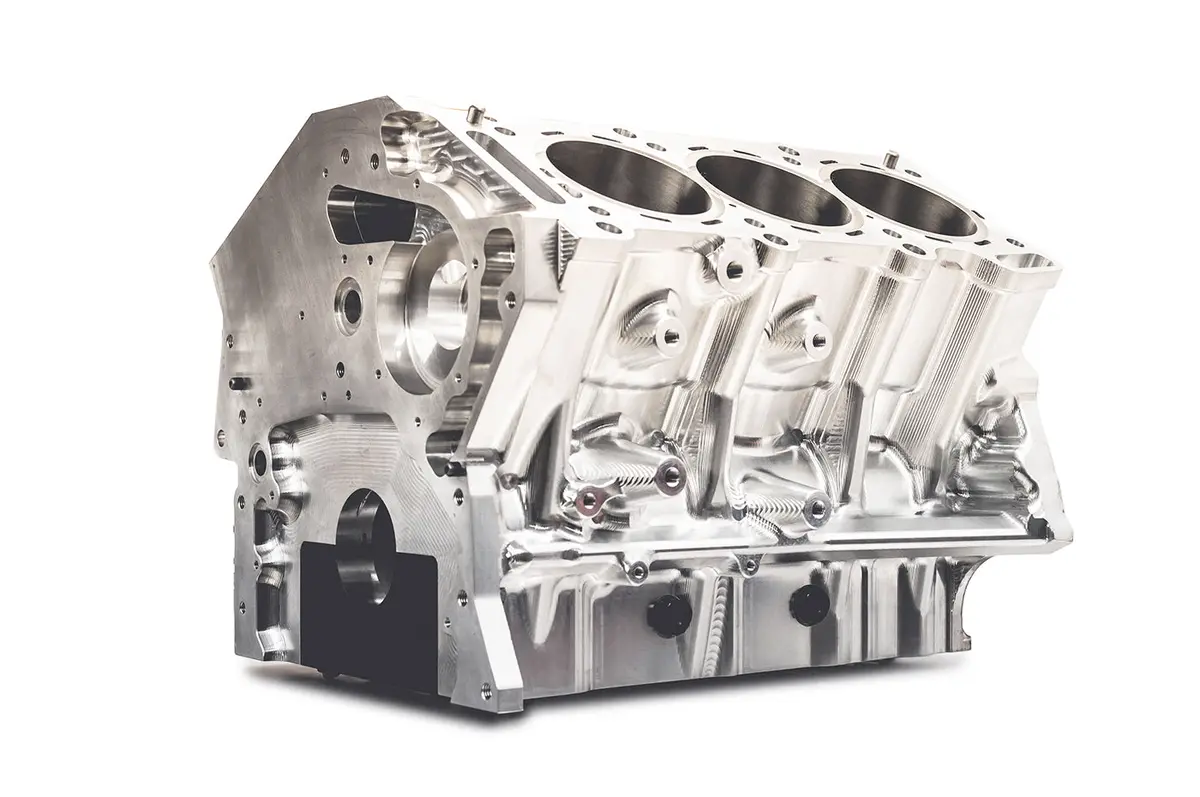 Ams Alpha Performance R35 Gtr Pro Series Billet Block 1