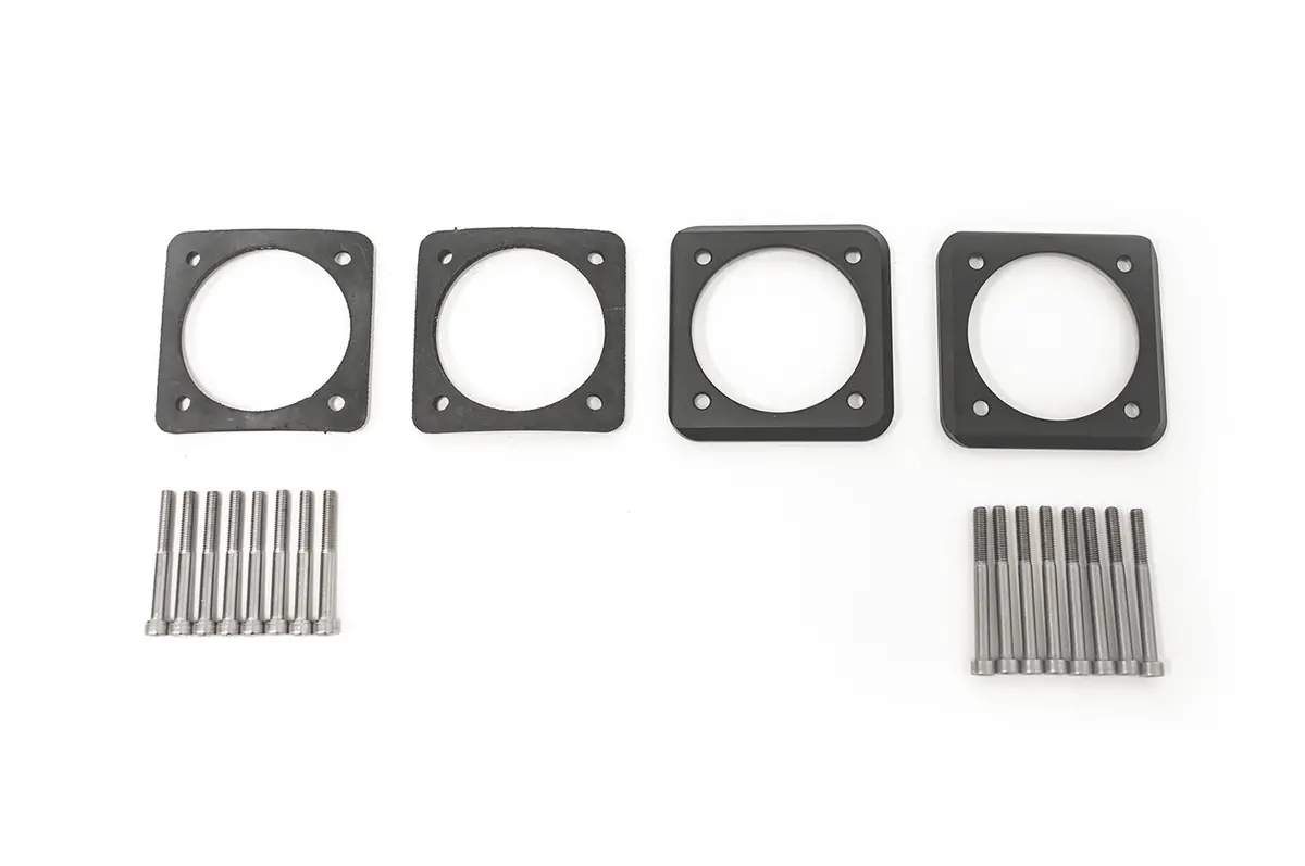 Ams Alpha Performance R35 Gtr Throttle Body Isolator Kit 1