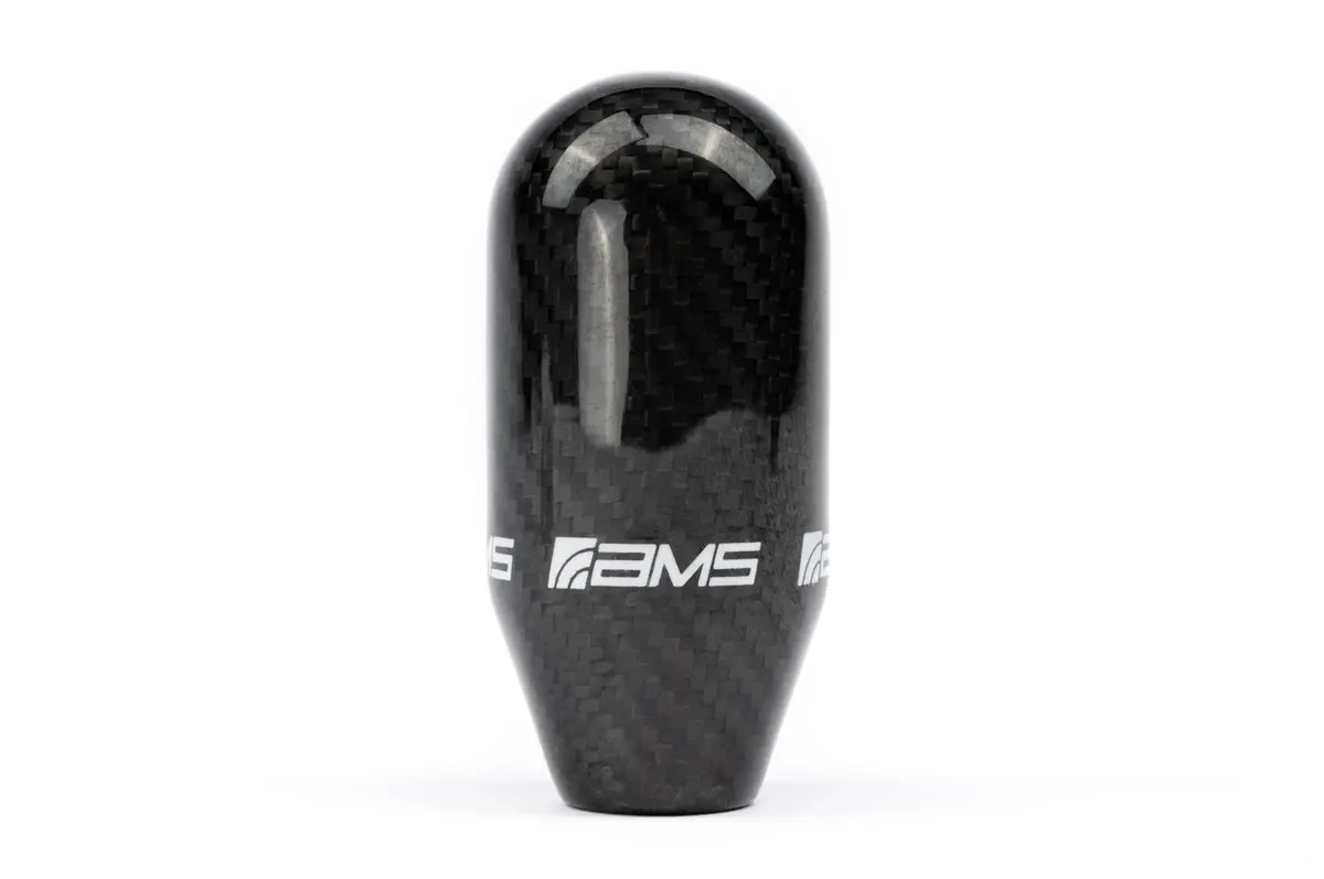 Ams Extended Carbon Fiber Weighted Shift Knob For Wrx/Sti 6-Speed 1