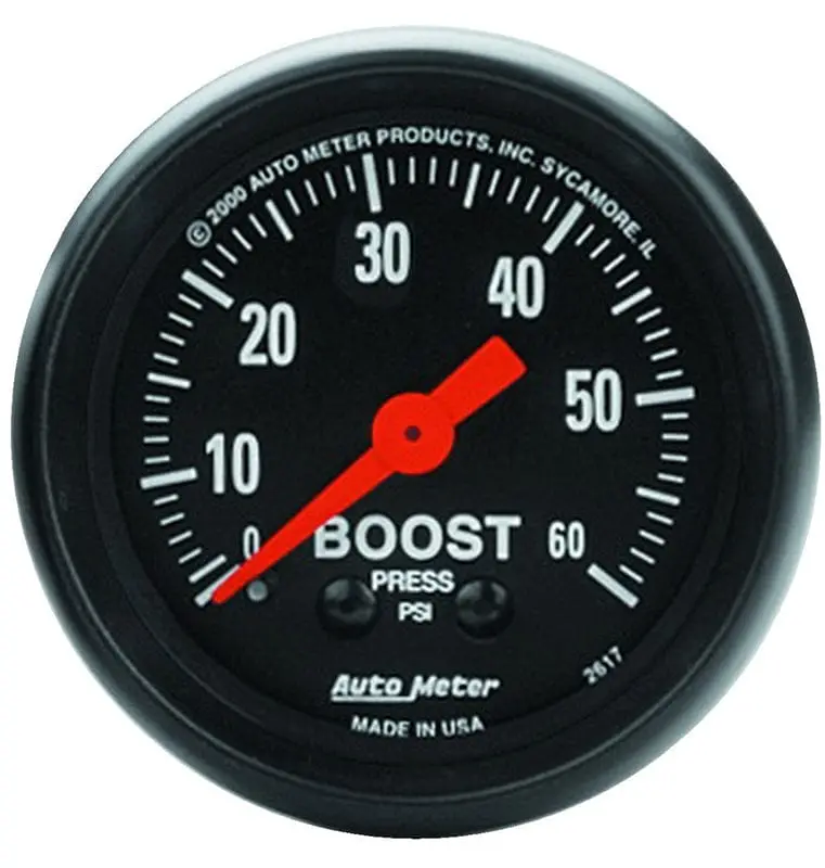 Autometer Au2617 Z-Series Boost Pressure Gauge 1