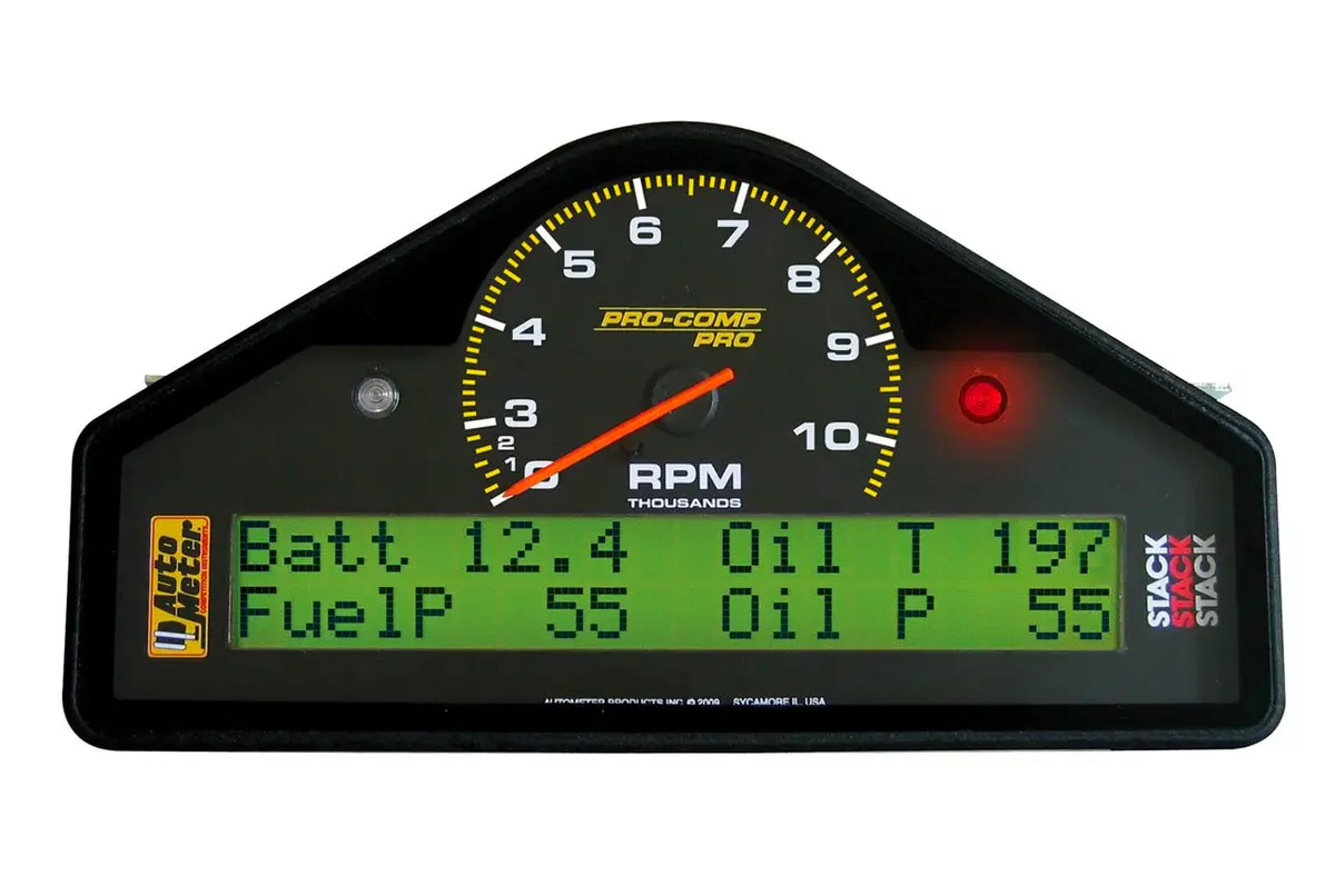Autometer Pro Comp Pro Race Dash 0-3-10.5K Rpm (6013) 1