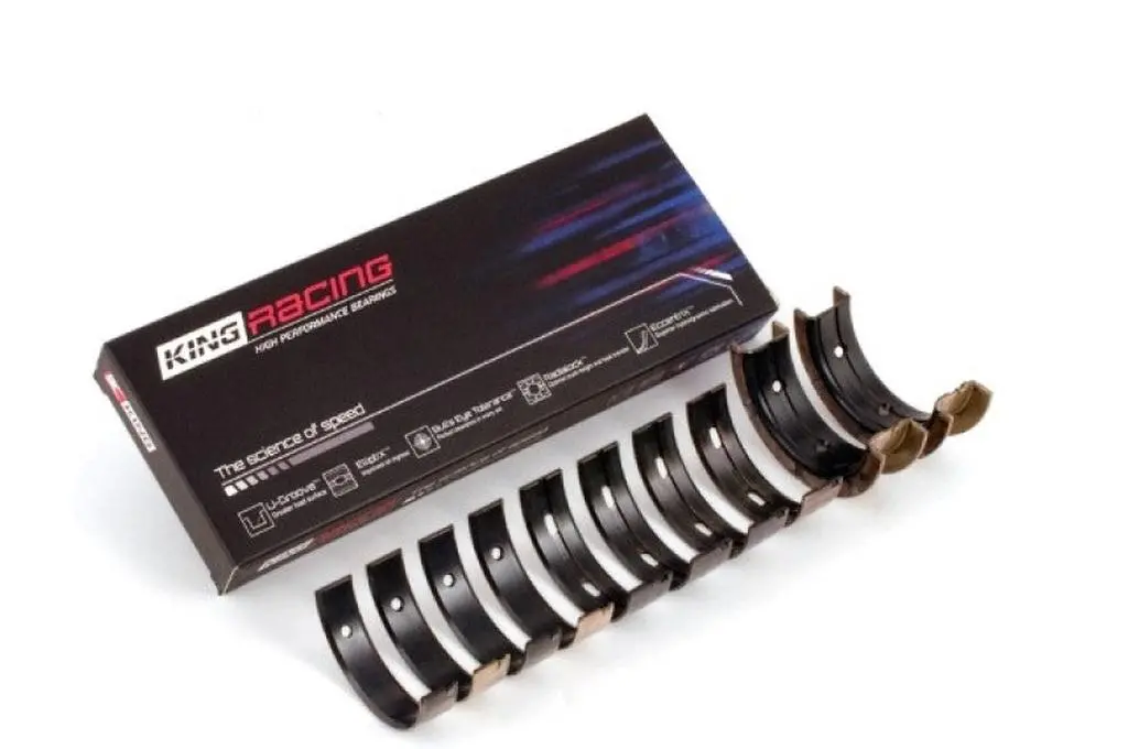 King Mitsubishi 4G63/4G64 7 Bolt 2Nd Gen Dsm And Evo I-Iv Performance Main Bearing Set - Size Std 1
