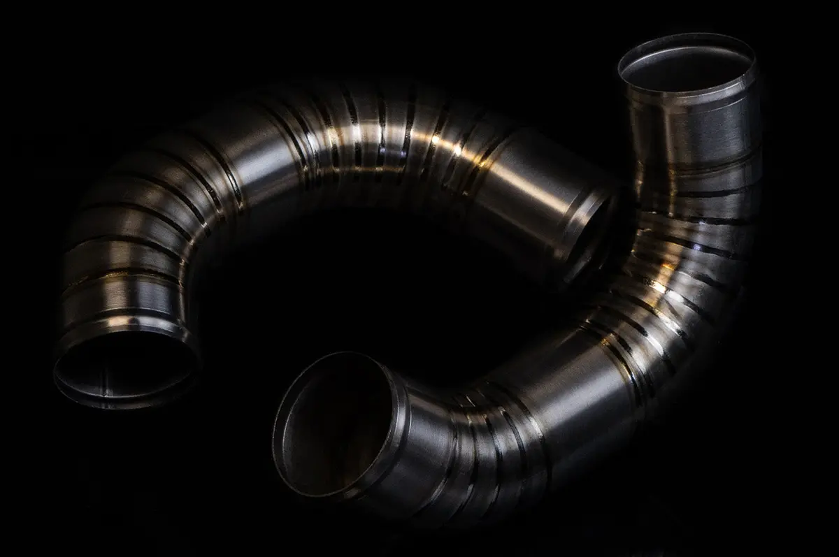Boost Logic Nissan R35 Gtr Titanium U Pipes (02011108-Ti-U) 1