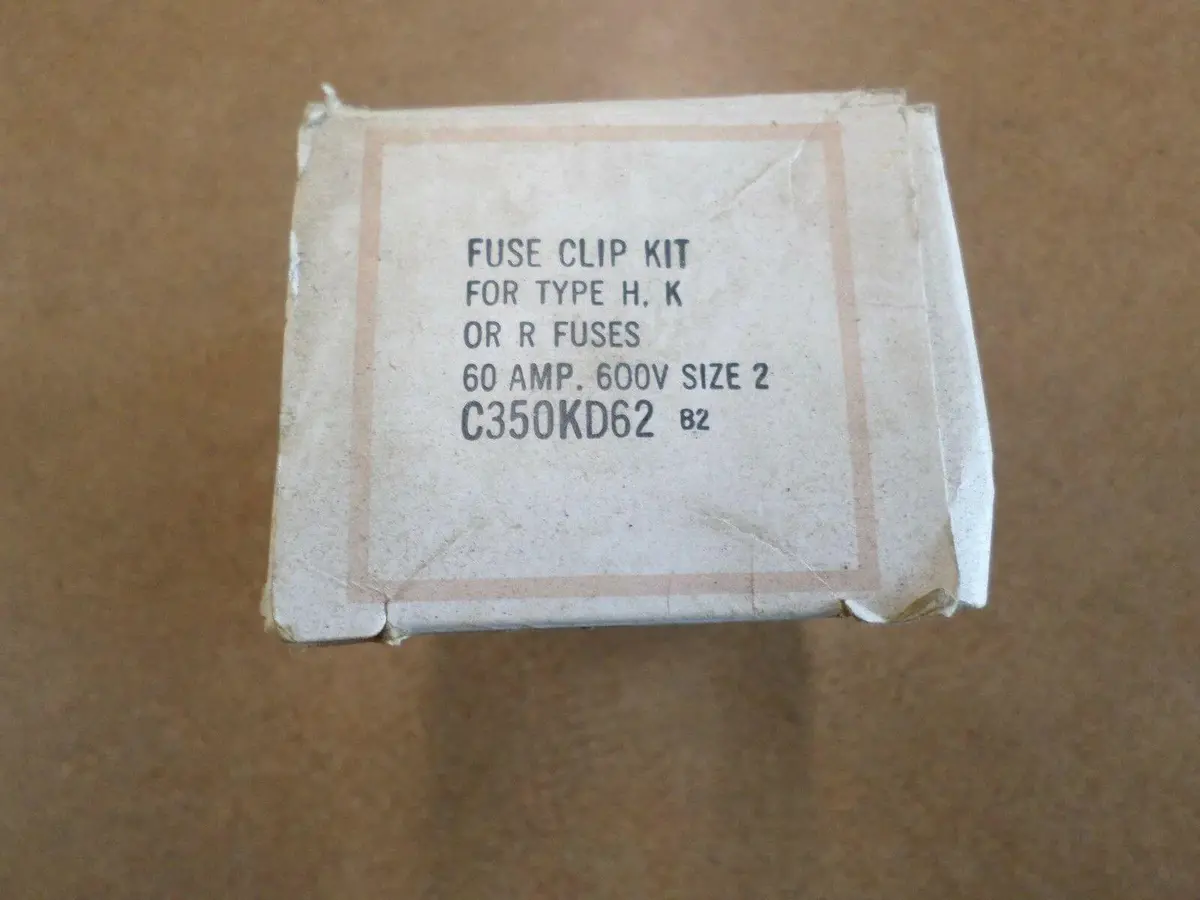 Cutler-Hammer C350kd62 Fuse Clip Kit 2
