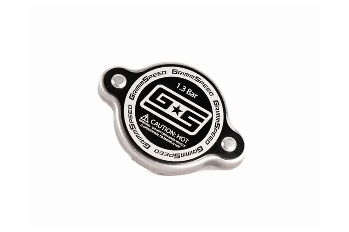 Grimmspeed 1.3 Bar Type A Radiator Cap (Grm1.1013.1.Blk) 1