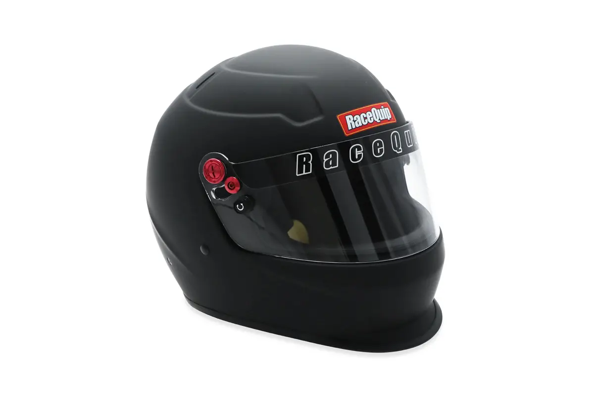 Racequip Pro20 Full Face Helmet Flat Black 1