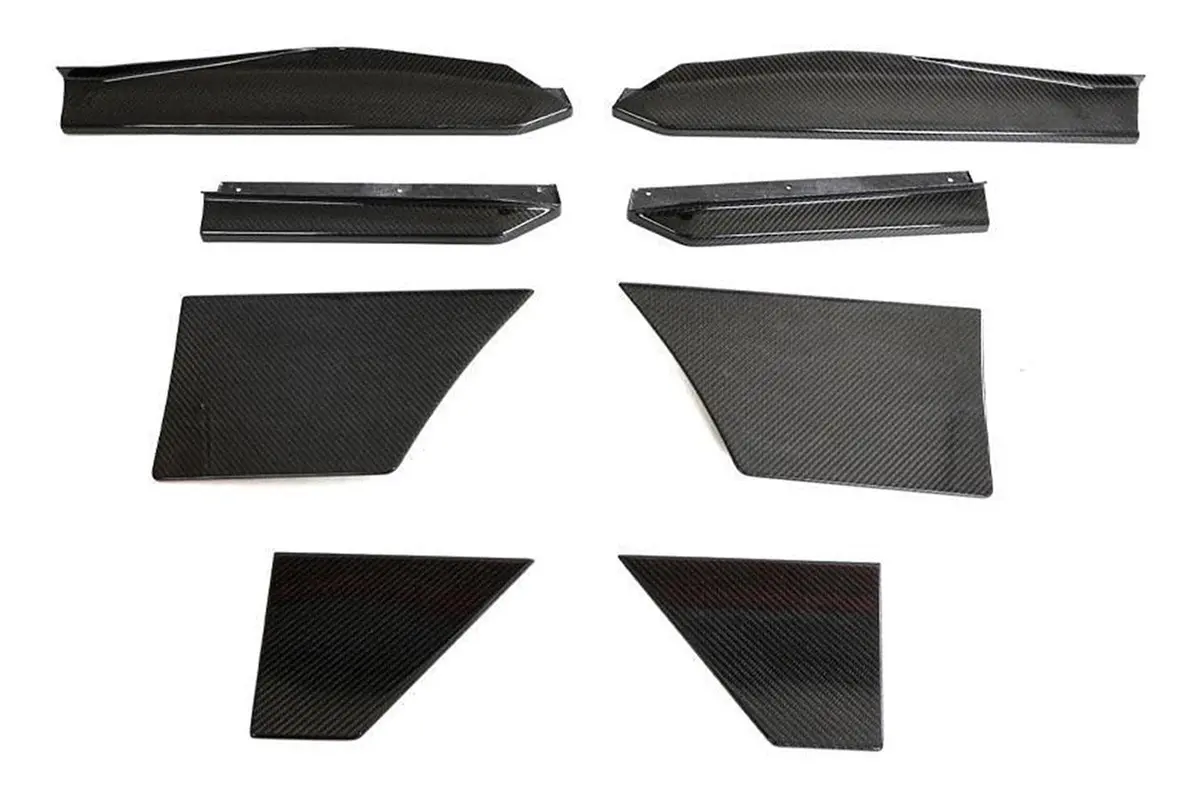 Rexpeed Dry Carbon Side Skirt Extensions For 2023+ Nissan 400Z (Z17) 1