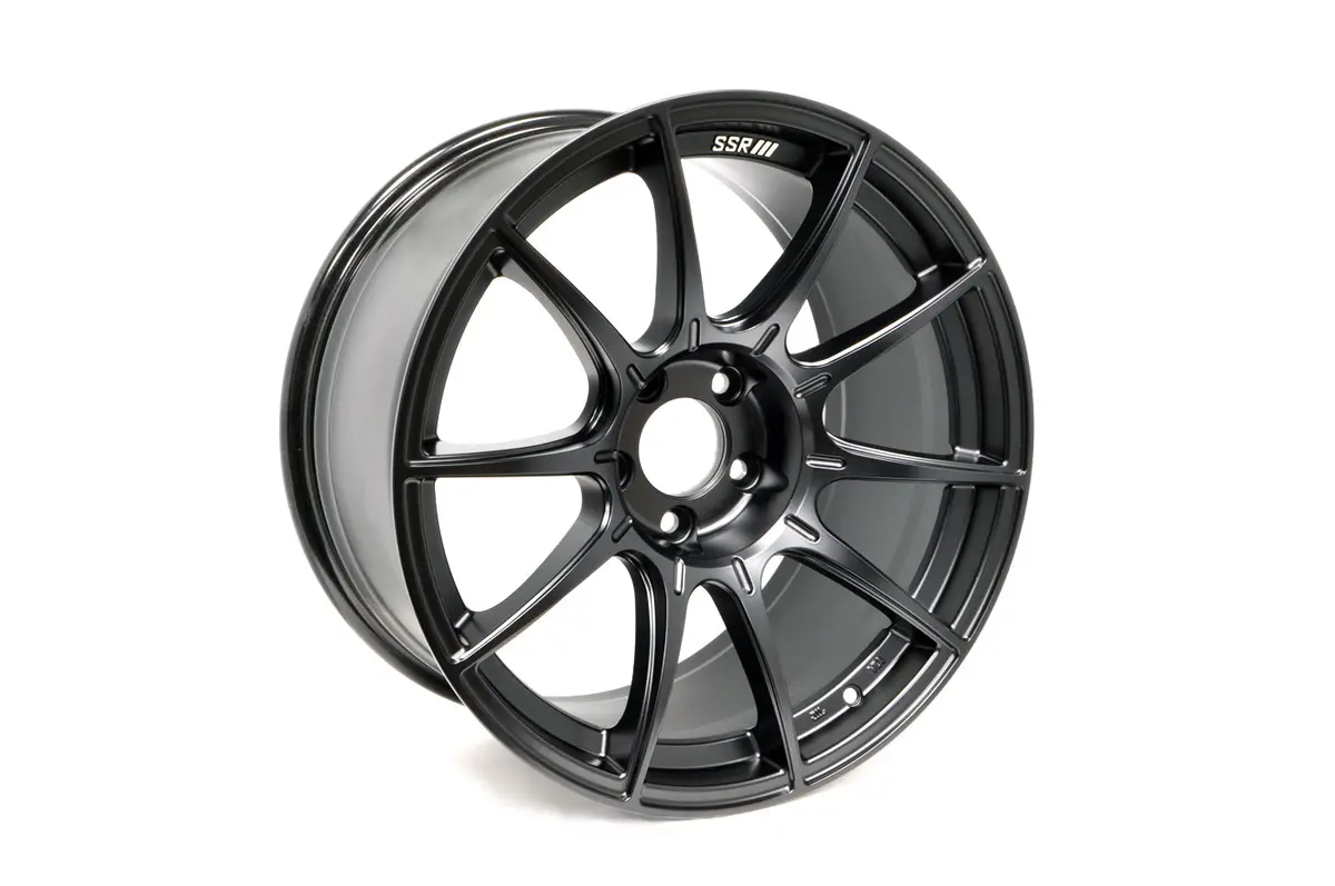 Ssr Gtx01 Flat Black Wheel 1