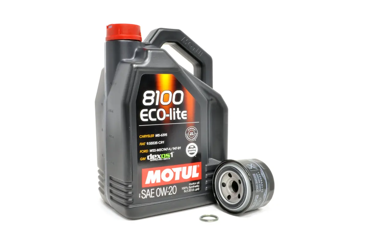Stm 2022+ Wrx Motul 0W20 8100 Engine Oil Change Package 1