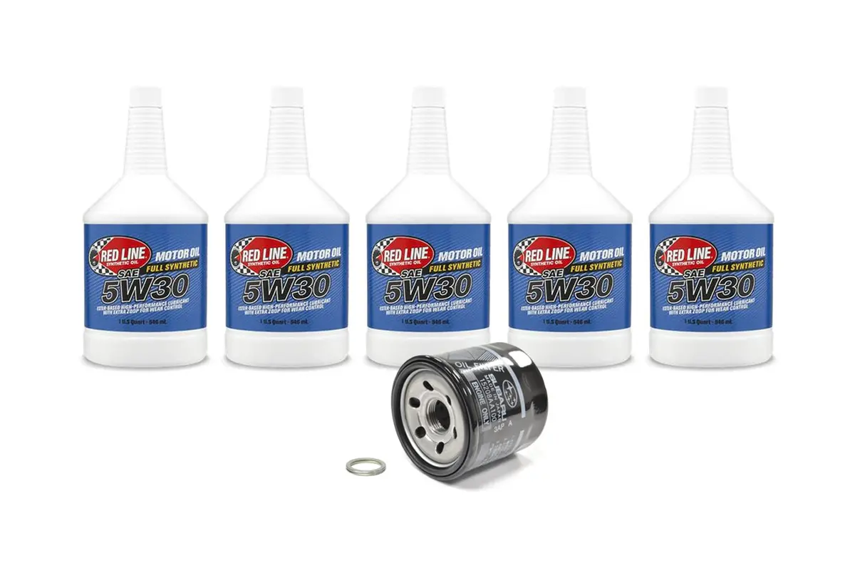 Stm Ej Wrx/Sti Redline 5W30 Engine Oil Change Package 1