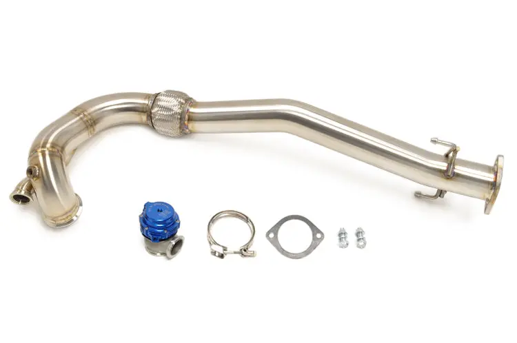Stm Evo 7/8/9 Downpipe O2 Recirculated For Fp Ss Housing 3