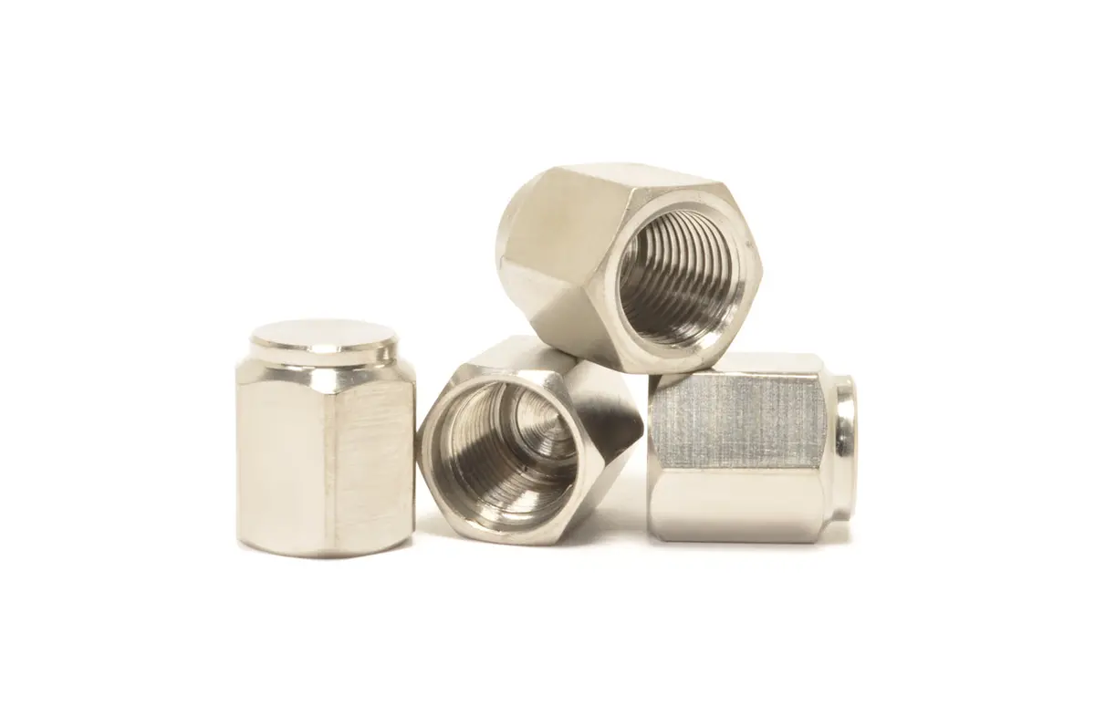 Stm Titanium Valve Stem Caps (Set Of 4) 1