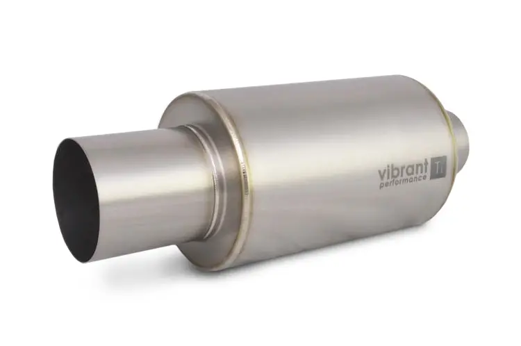 Vibrant Titanium Muffler With Natural Tip 1