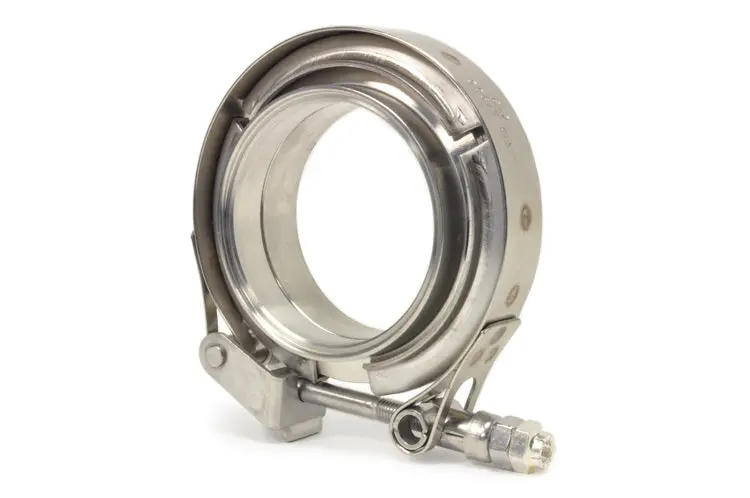 Vibrant Titanium V-Band Flange Assembly 1