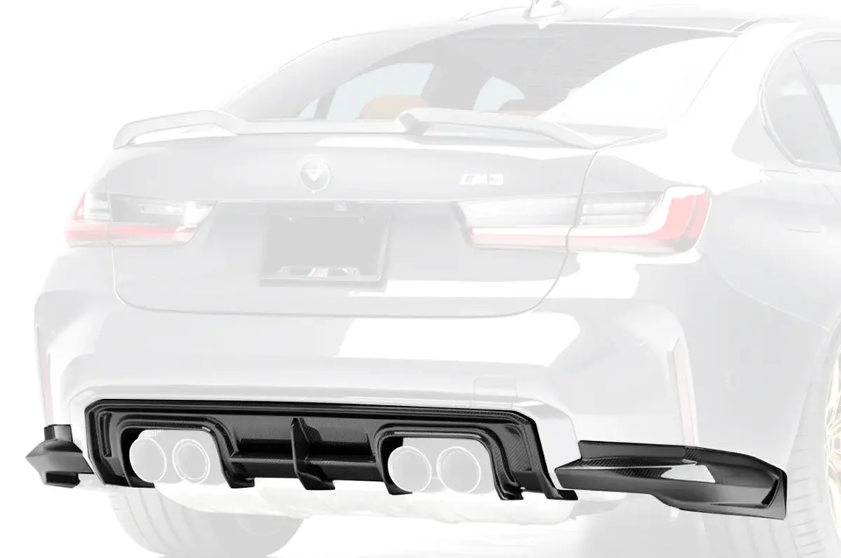 Vorsteiner Bmw G8x M3 Carbon Fiber Aero Rear Diffuser (Bmv3350) 1