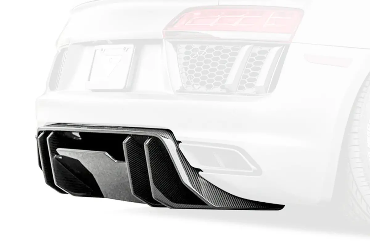 Vorsteiner Carbon Fiber Rear Diffuser For 2016+ Audi R8 (Vud2150) 1