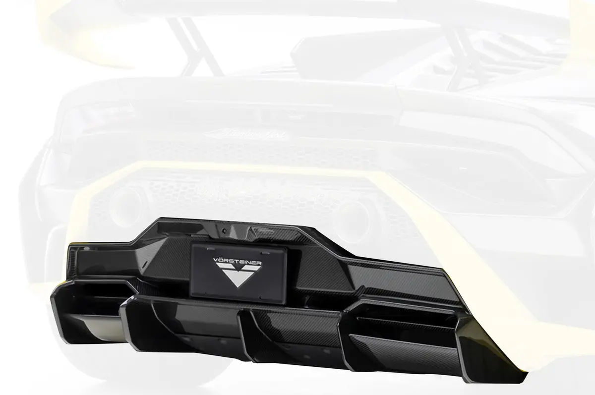 Vorsteiner Lamborghini Huracan Sto Carbon Fiber Rear Diffuser (4050Lov) 1