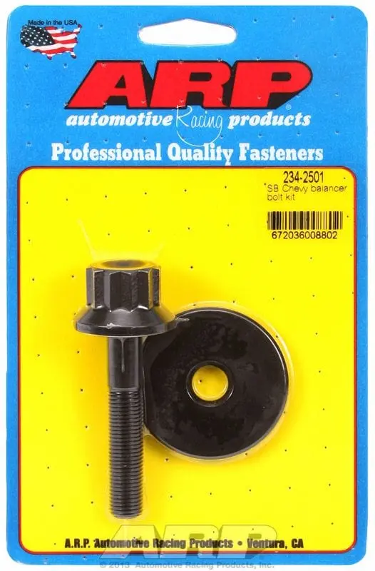 12-Point Black Oxide Harmonic Balancer Bolt – Ar234-2501 1