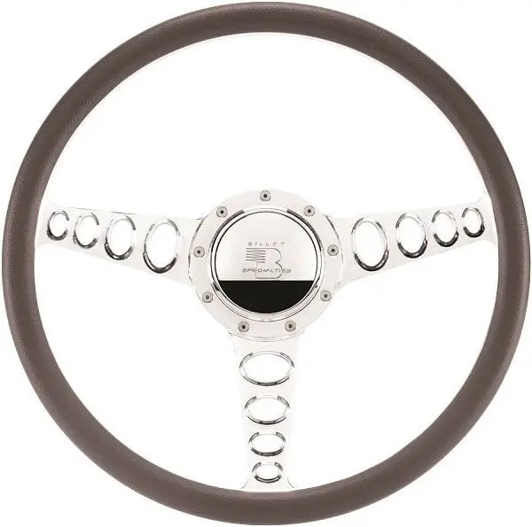 15.5-Inch Billet Aluminum Outlaw Steering Wheel – Bs34445 Model 1